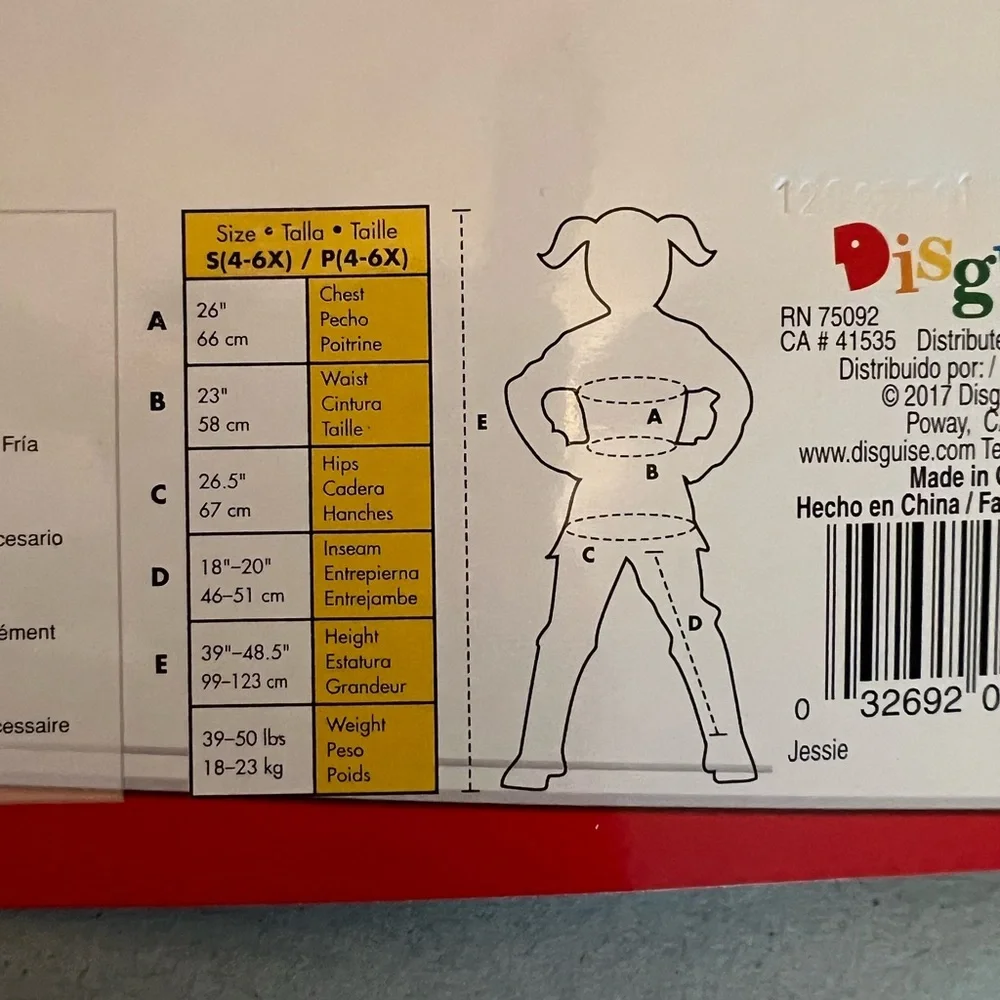 Toy Story Jessie Costume with Red Hat - Picture 5 of 5